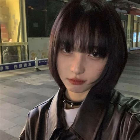 Ulzzanggirl In 2021 Bad Girl Aesthetic Asian Short Hair Ulzzang Girl