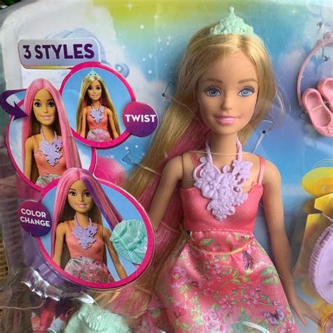 Barbie Dreamtopia Color Stylin Princess Doll