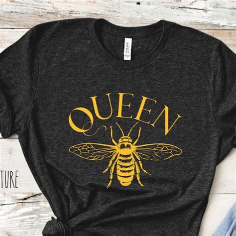 Queen Bee Shirt Save The Bees Bee Tshirt T For Etsy