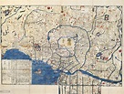 Antiguo Mapa Antiguo Japonés Capital Edo Tokyo Foto de stock y más ...