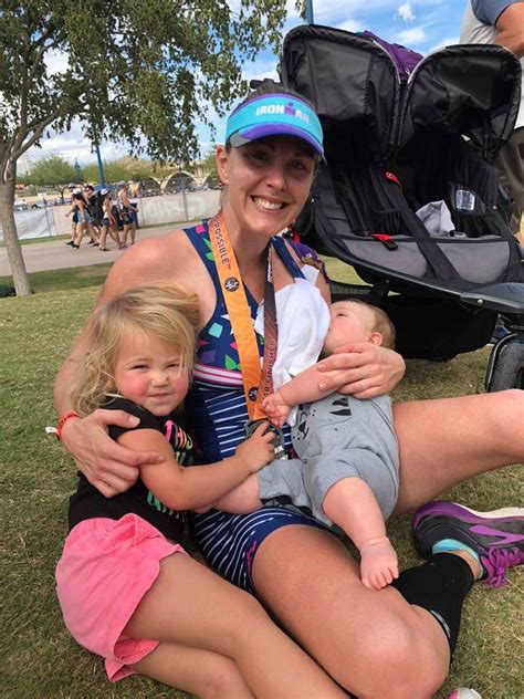 Air Force Mom Pumps Breast Milk While Running An Ironman Triathlon