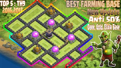 Answered january 13, 2015 · author has 220 answers and 377.7k answer views. TOP 5 Th9 Best Farming base 2017. Town Hall 9 Anti 50% ...