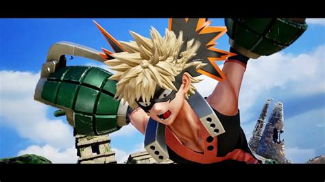 Bakugou De My Hero Academia Ganha Trailer Em Jump Force Jornada Geek