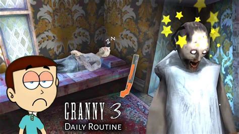 Granny And Grandpa Daily Routine In Granny Shiva And Kanzo Gameplay