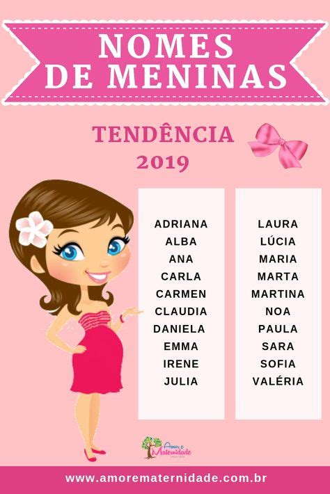 20 Nomes De Meninas Que Serão Tendência Em 2019 Blog Amor E