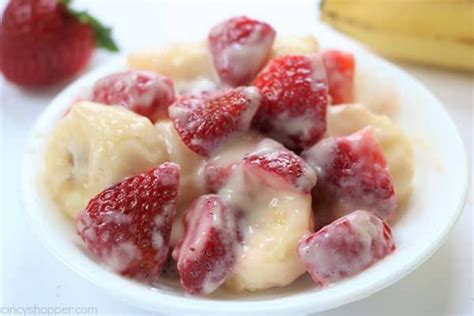 Creamy Strawberry Banana Salad So Super Easy To Make And Makes For A