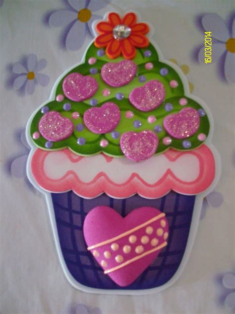 En Fomy ⊱╮ Diy Party Crafts Foam Crafts Cupcake Decorating Party