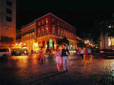 Night At The Old San Juan Places To Go Street View Puerto