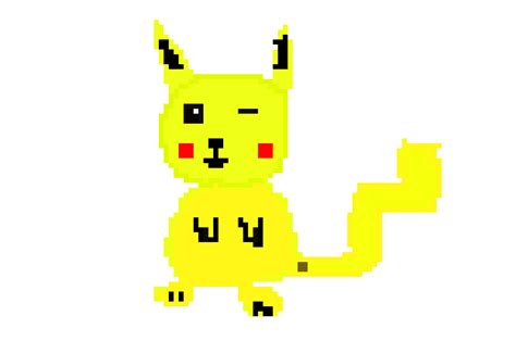 Pikachu Pixel Png