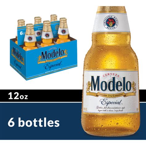 Modelo Especial Mexican Lager Beer 6 Pk 12 Fl Oz Bottles 44 Abv