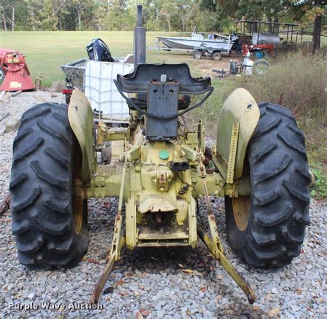 1968 John Deere Jd300 Tractor In Wister Ok Item Aq9578 Sold Purple