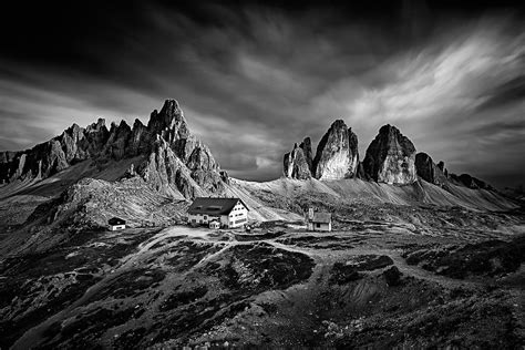 Le Tre Cime Di Lavaredo Bw Luca Libralato Photography Flickr