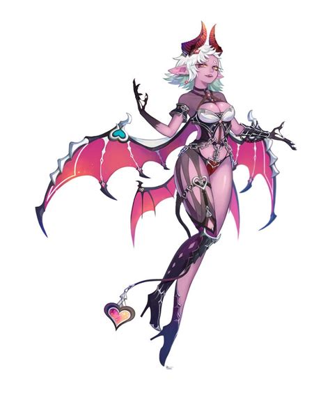 ArtStation Succubus Soobabe Park Fantasy Character Design