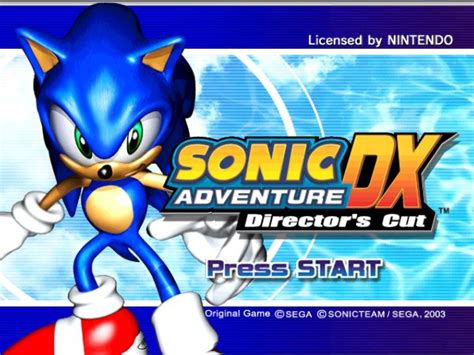 Sonic Adventure Dx Directors Cut Details Launchbox Games Database