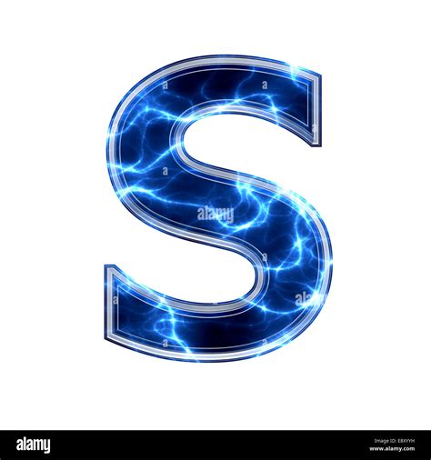 Electric 3d Letter Stock Photo Alamy