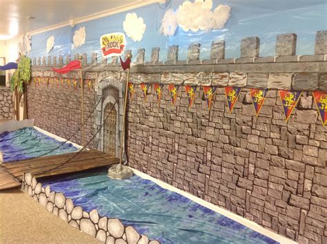 Use funny over the hill things for decorations like denture cream, diapers, laxatives, and hair dye. Kingdom rock decoration Kitchen wall | Mighty fortress vbs ...