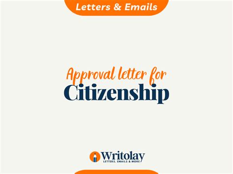 citizenship approval letter 4 templates