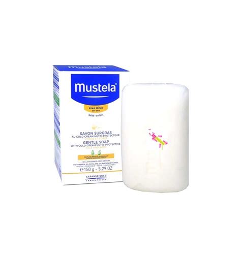 Babies' skin has an acidic ph. MUSTELA Mild and Rich Soap with Cold Cream Mustela dry ...