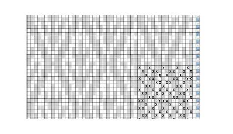 havana mosaic crochet chart