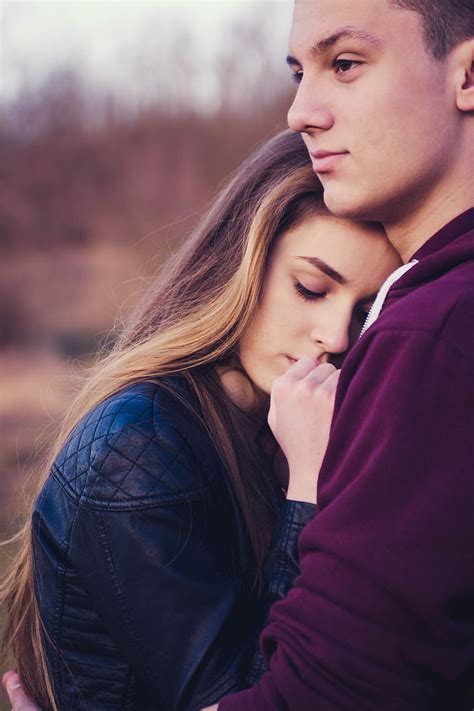Romantic Couple Hug Photography
