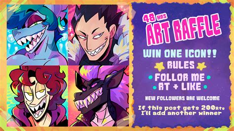 art raffle in my twitta by md00dles on newgrounds