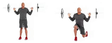 Barbell Lunge Bodybuilding Wizard