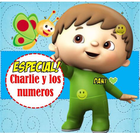 Kit Imprimible Baby Tv Charlie Y Los Numeros Candy Bar S 1800 En