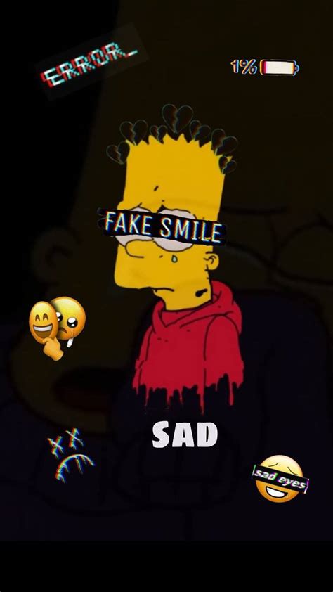 Bart Simpson Sad Wallpapers Backgrounds For Free Wallpapers Com
