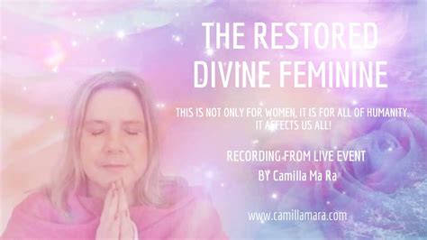 The Restored Divine Feminine YouTube