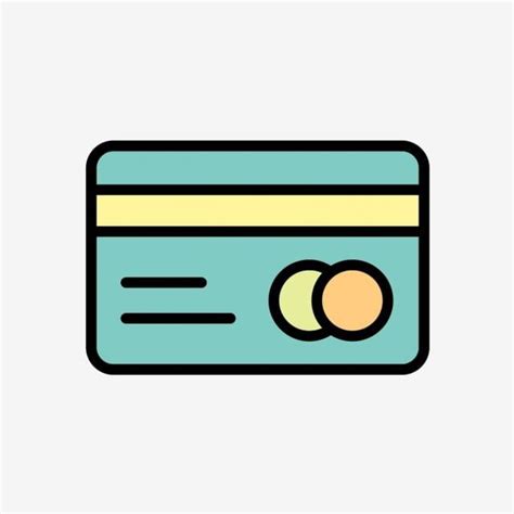 Vector Icono De Tarjeta De Crédito Png Tarjeta De Crédito Clipart