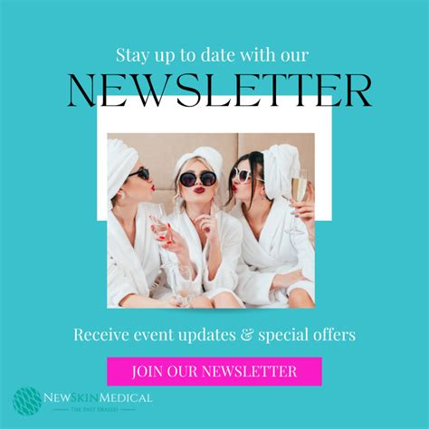 join our newsletter to receive seasonal discounts new skin medical spa