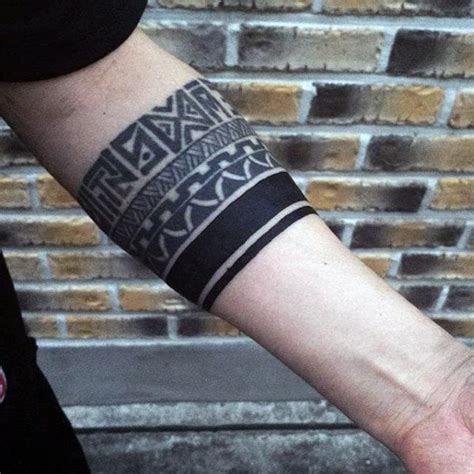 55 Tatuajes De Brazaletes Tribales Con El Significado