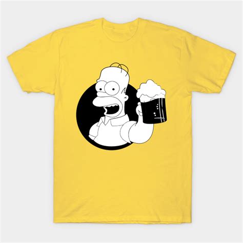 Homer Simpson Simpsons T Shirt Teepublic