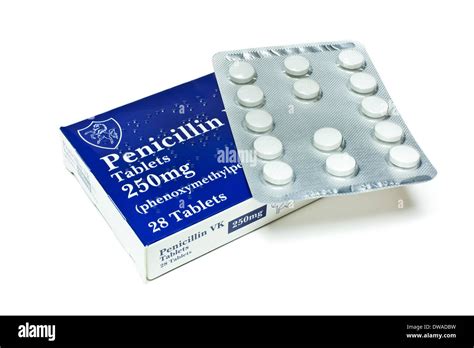 Box Of 28 Penicillin Vk Tablets Antibiotic Tablets Antibiotics On A