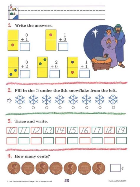 See more ideas about phonics chart phonics and phonics flashcards. Abeka 3rd Grade Math Worksheets Numbers Skills K with ...
