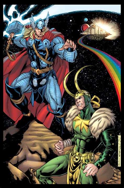 Thor And Loki Vs Terrax And Red Shift Battles Comic Vine