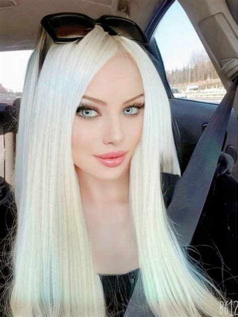 icy blonde blonde hair beautiful long hair lisa hair barbie girl drag queen kayla wig