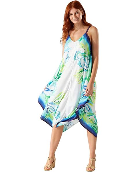 Tommy Bahama Island Cays Seafronds Engineered Scarf Dress Zappos Com