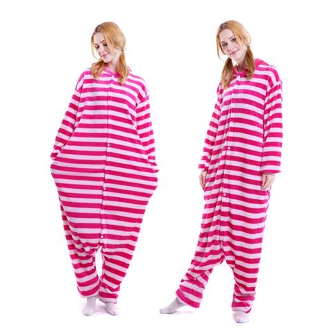 We print the highest quality grumpy cat onesies on the internet. kigurumi pink red Cheshire Cat onesies animal pajamas for ...