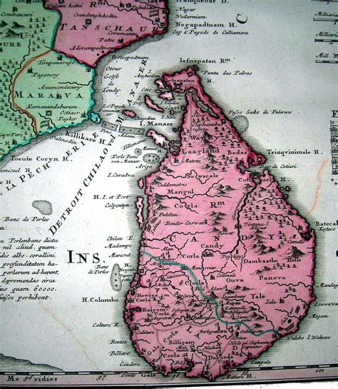 Sri Lanka History Maps