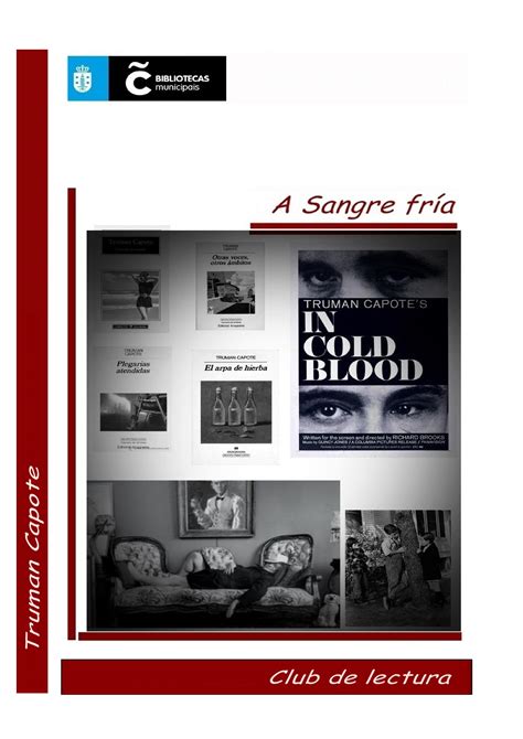 A Sangre Fría De Truman Capote Blogs Clubs Lectura Das Bibliotecas
