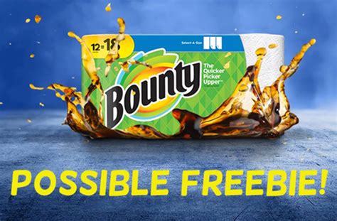 Possible Bounty Freebie From RCSS Deals From SaveaLoonie