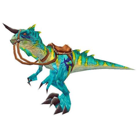 Turquoise Raptor Warcraft Mounts