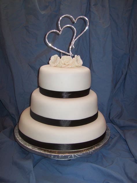 3 Tier Bling Wedding Cake 699 • Temptation Cakes Temptation Cakes