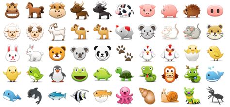 😋 Emoji Blog How Cute Are These Animal Emojis On Samsung