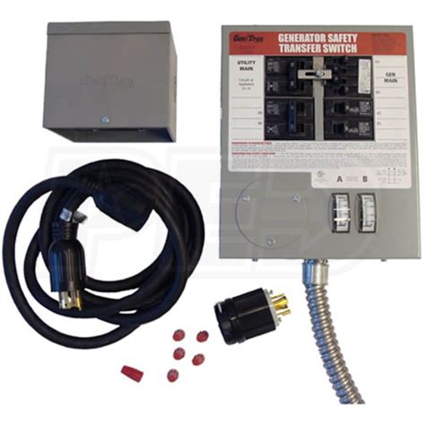 Generac 6408 30 Amp20 Amp Power Transfer Switch Kit 6 10 Circuits