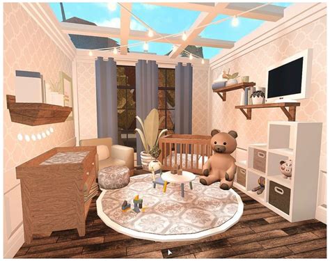 Roblox Bloxburg Baby Room Ideas