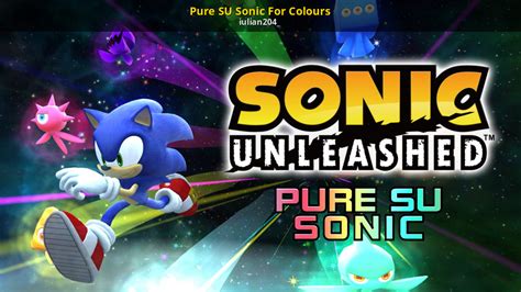 Pure Su Sonic For Colours Sonic Colors Mods