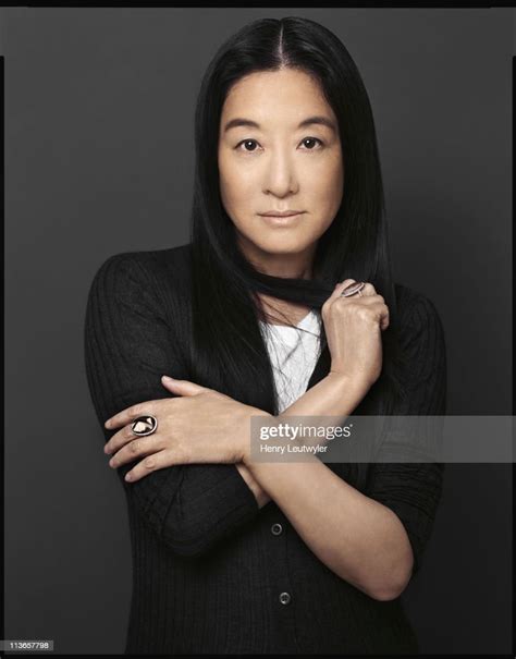 Designer Vera Wang Photographed For A June 2006 House Beautiful In
