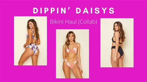 Dippin Daisys Bikini Haul Collab Youtube